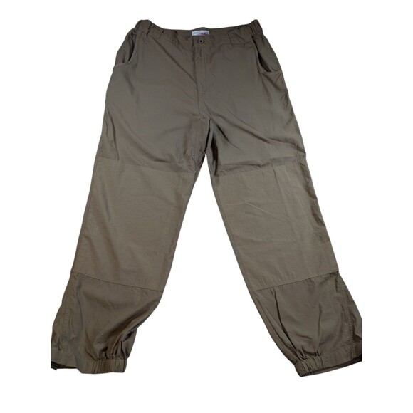 RAIL RIDERS Pants Mens XL 34x30 Straight Brown Weather Insect Shield Hike NEW - Picture 1 of 8